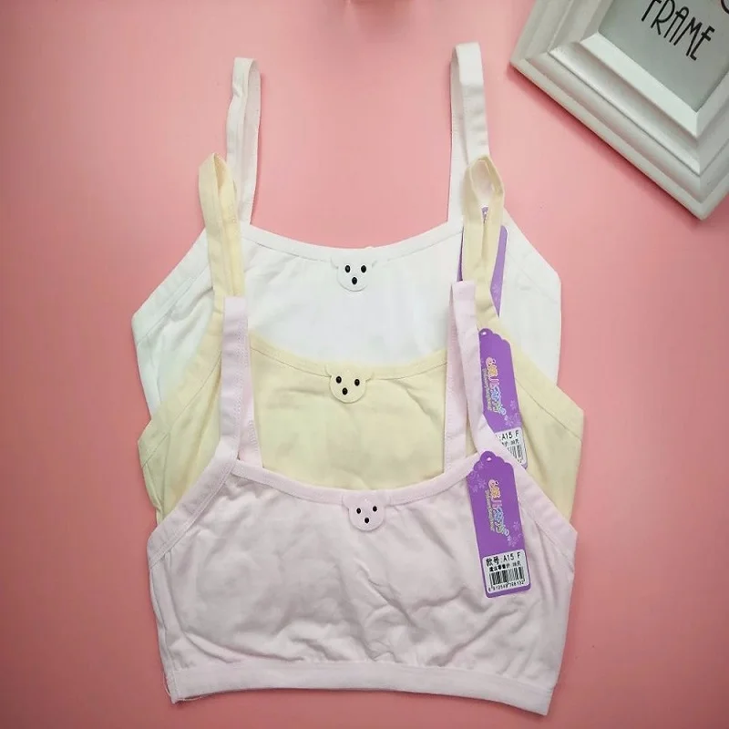 Удобный женский бюстгальтер одного размера из чистого хлопка