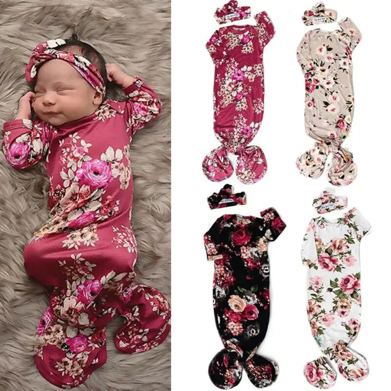 Осеннее хлопковое детское одеяло с цветочным принтом для новорожденных