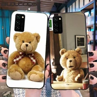 teddy bear ragdoll shell phone case for honor 10 20 lite view20 7c 5 7inch 8 5 7a 5 45inch 10 20i play 30 pro
