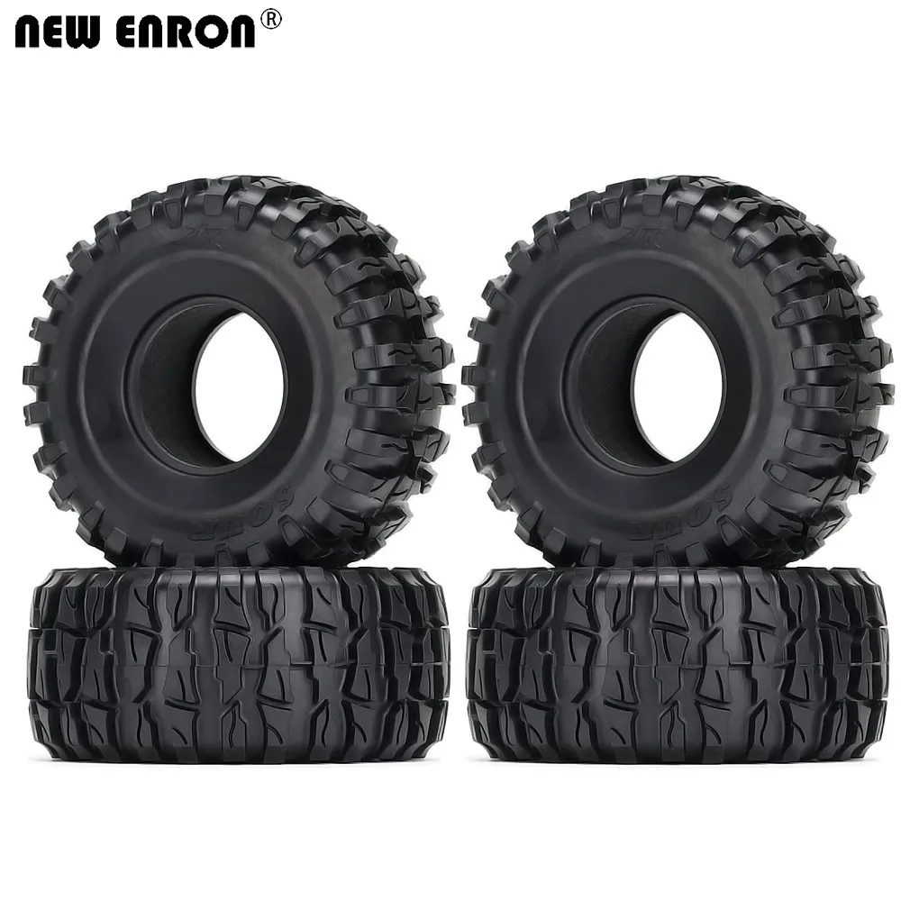 

NEW ENRON 2.2" Rubber Wheels Tyre Tires 138*56*62MM 4Pcs For RC Car Crawler 1/10 Axial RR10 90053 AX10 Wraith 90056 90048 YETI