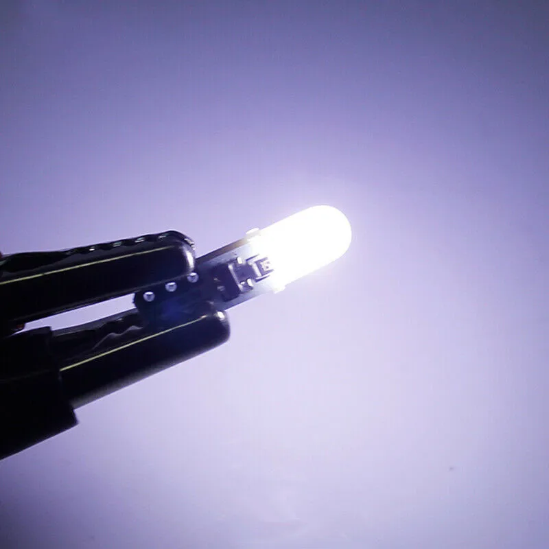 10X белая T5 3014 SMD СВЕТОДИОДНЫЙ светодиодная ламсветильник для приборной панели с