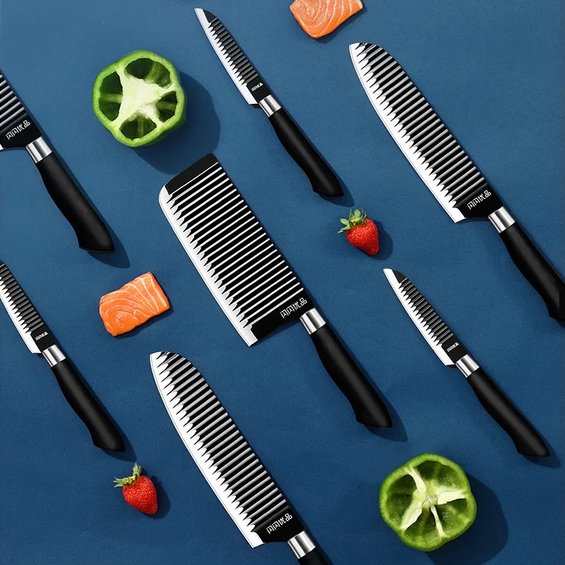 Кухня Ножи В набор входят 4 составляющих элемента .. 2 6 5 8 дюймов шеф повара 420 с