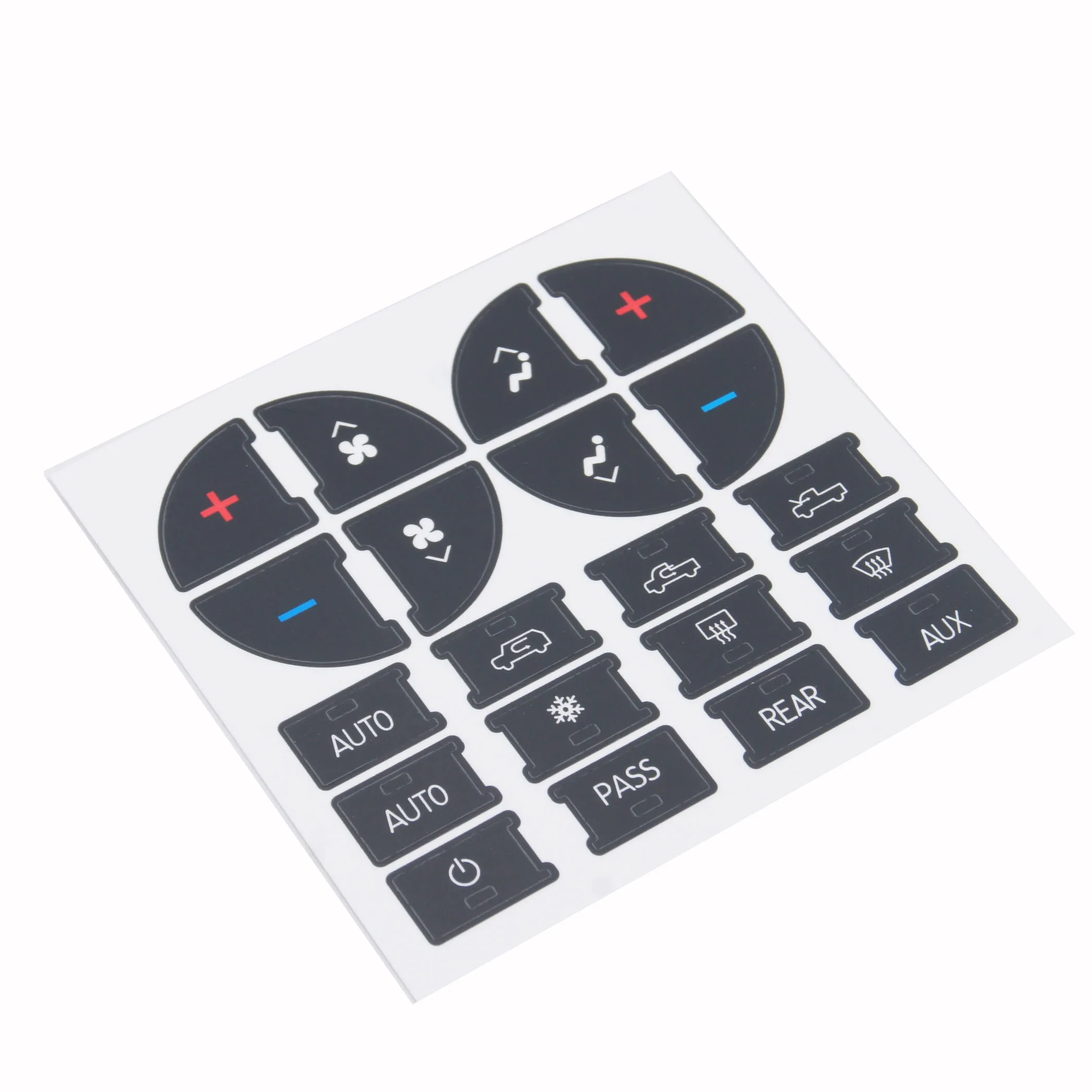 Новый ремонт климатического контроля запчасти для интерьера наклейка на кнопку