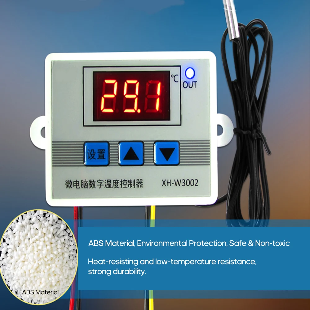 XH W3002 интеллигентая (ый) Светодиодные цифровые микрокомпьютер Температура