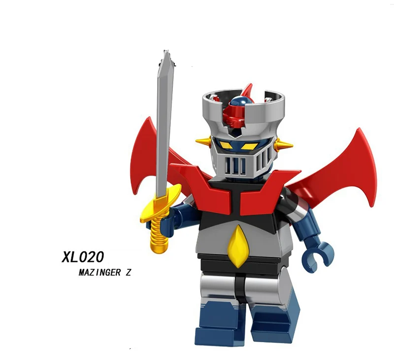 Одна распродажа обучающая полиция мультфильм кино мазингер Z кирпичи