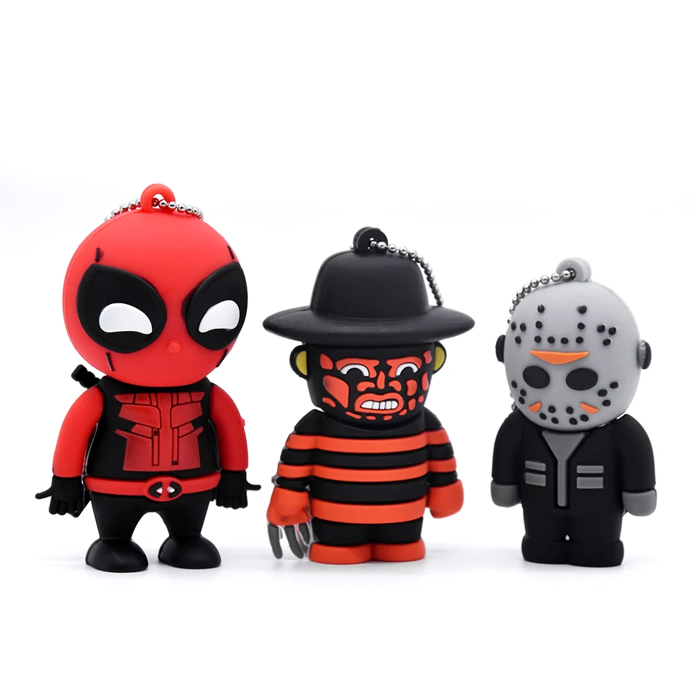 Usb флеш накопитель Deadpool 64 ГБ 32 16 8 4 Гб 128 Мб|USB флэш-накопители| |