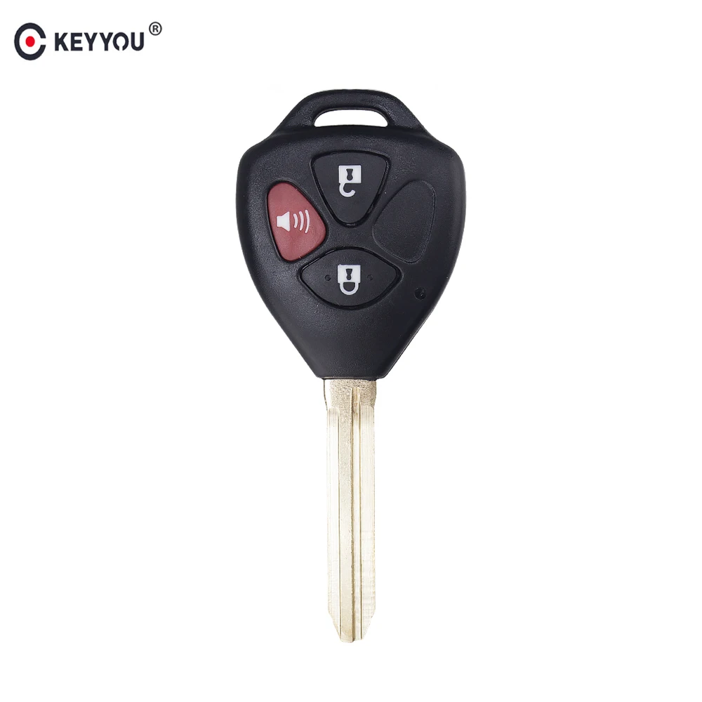 Пульт дистанционного управления KEYYOU чехол для автомобильного ключа замена 2 + 1 3