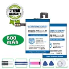 Аккумулятор LOSONCOER 500600 мА  ч, для Apple Watch 6 ,Series 6, S6, A2345, 40 ммA2327, 44 мм