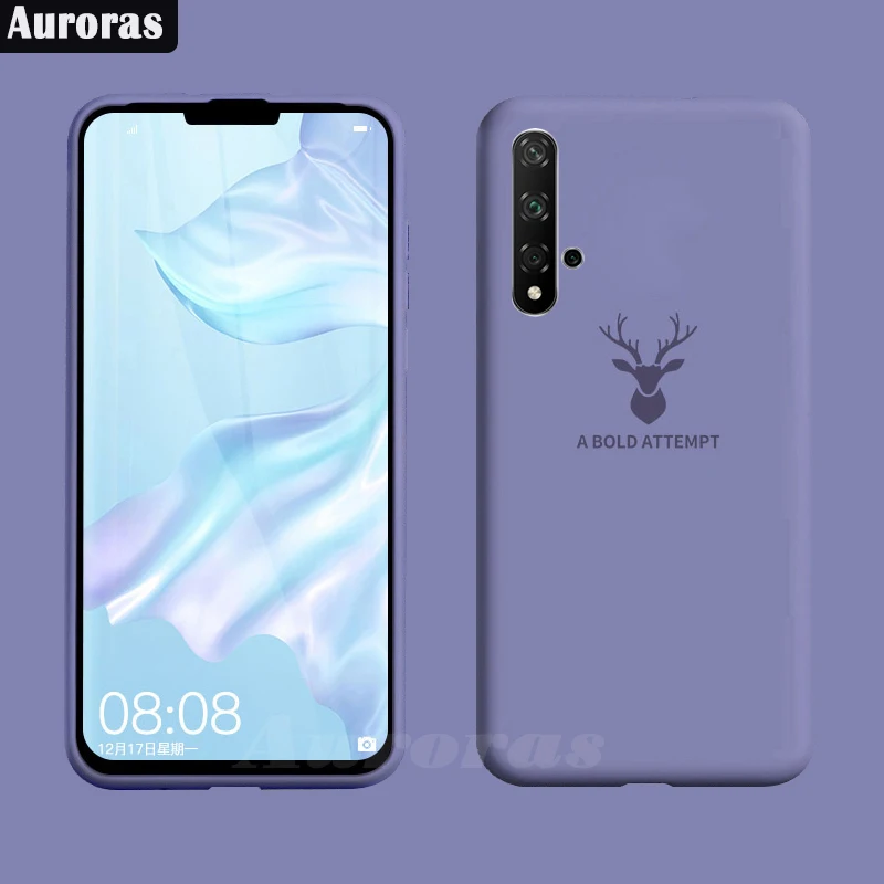Auroras чехол для телефона huawei nova 5T официальный оригинальный полный защитный мягкий