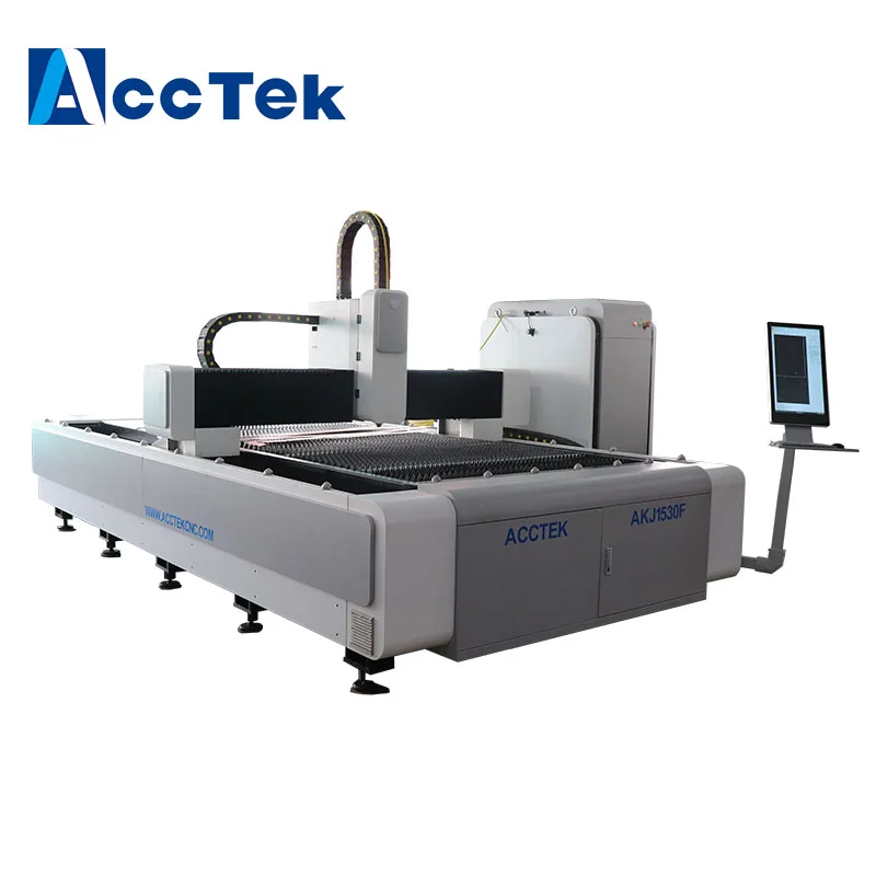 Cnc 1350 500w Sheet Metal Fber Laser Cutting Machine 1000x1000