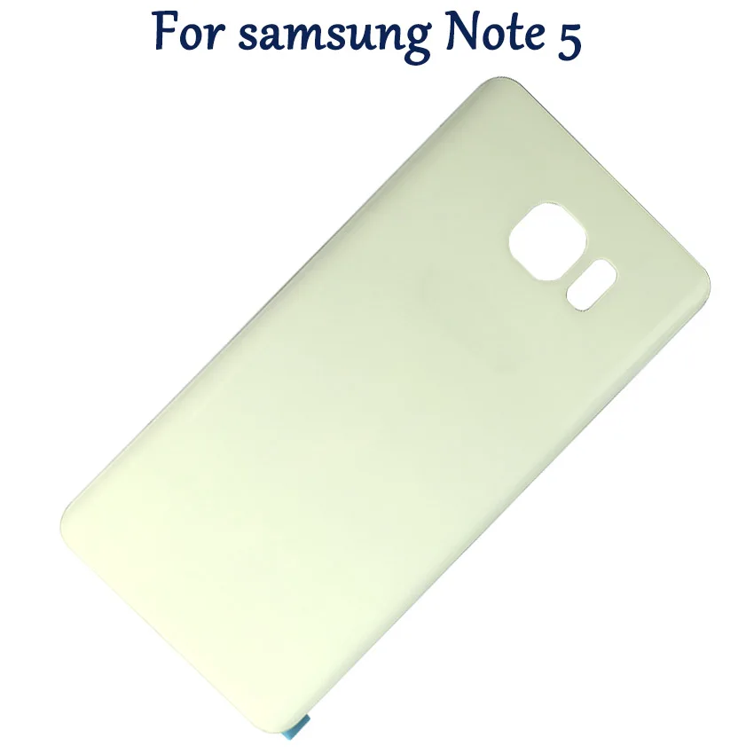 Чехол для задней крышки корпуса note5 для samsung Galaxy Note 5 N920 N920F с объективом, крышка для батареи, задняя крышка, замена стекла