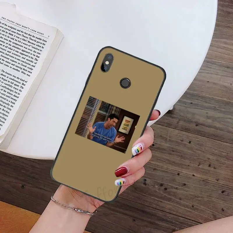 

Friends tv show funny movie Phone Case For Xiaomi Redmi mi note max 3 5 6 8 9 10 t S SE lite pro Soft Silicone Shell Cover Funda