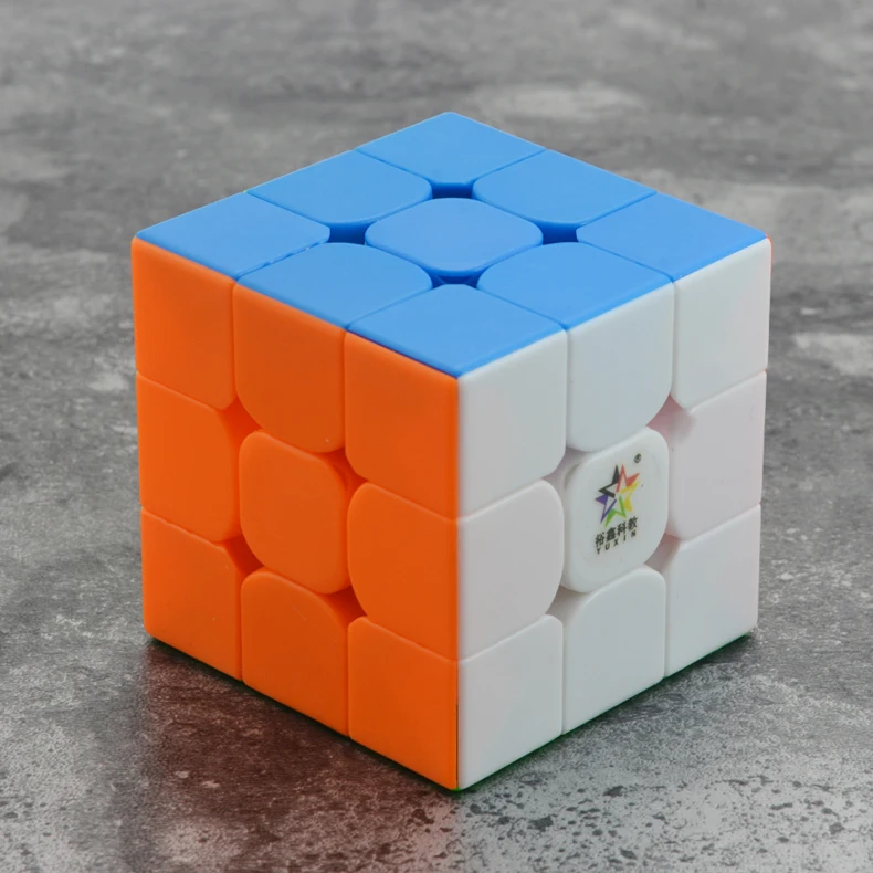 Yuxin Магический кубик Рубика скоростной Kylin 3x3x3 Кубик без наклеек Zhisheng волшебный куб для начинающих забавные игрушки для детей