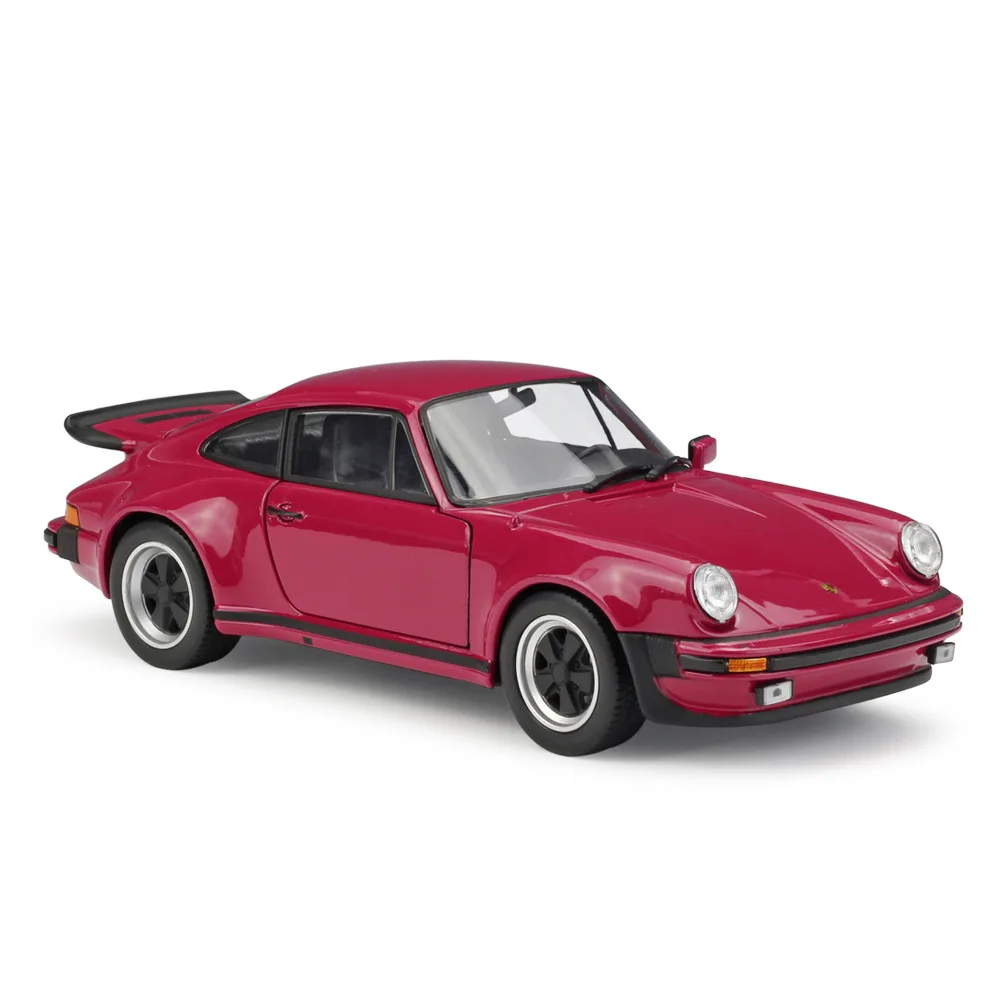 1:24 Welly Porsche 911 Turbo 3 0 модель автомобиля с литьем под давлением|Наземный транспорт| |