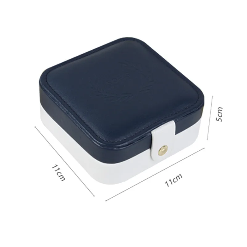 2020 из искусственной кожи высокого качества коробка для хранения ювелирных