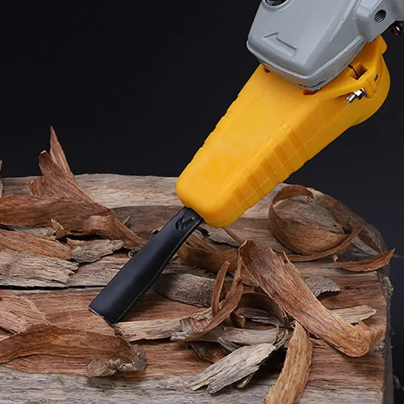 

X7AB Wood Carving Electric Chisel Set for 8/10mm Angle Grinder Into Power Chisels Woodworking Tool