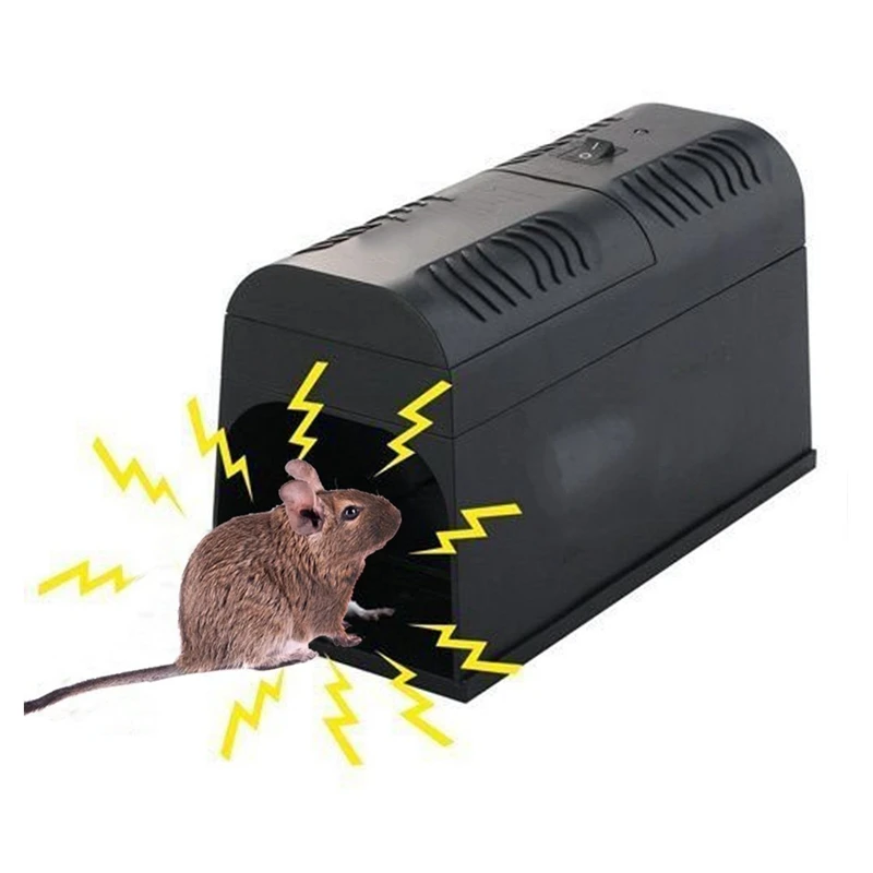 

Electronic Rat Traps-Electric Mouse Trap Effective&Powerful Killer Rodent Trap/Shock Instant Exterminator Trap