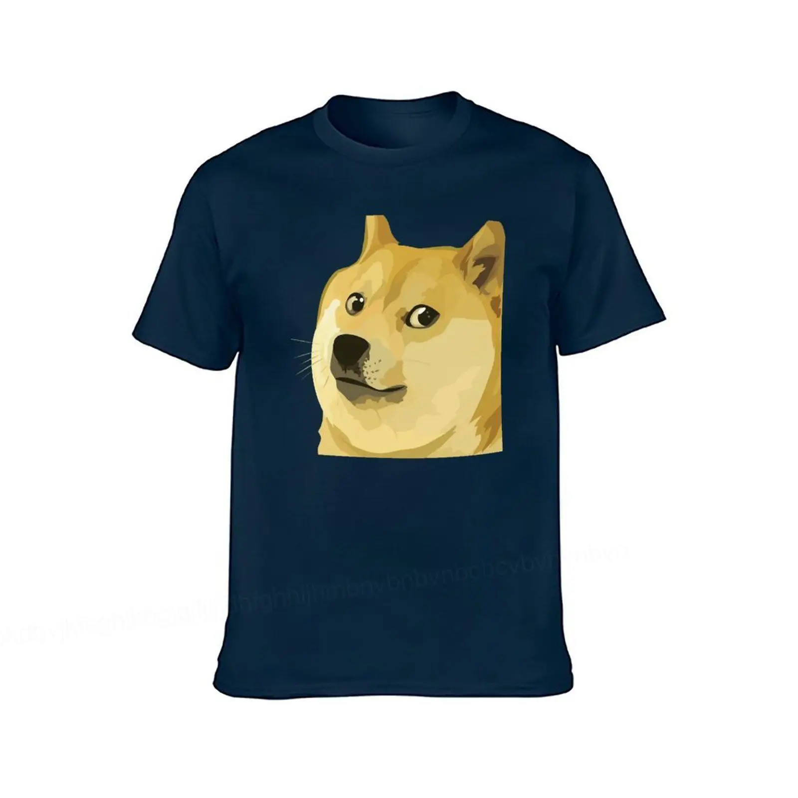 

Dogecoin футболки с логотипом дизайнерская забавная мужская летняя футболка 100% хлопок с коротким рукавом Новинка Футболка Модные Топы Повседн...