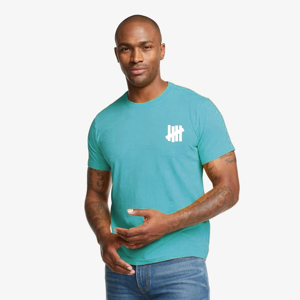 

Summer men's casual short sleeves classic round collar street wear Leisure Male printing high quality solid color T-shirt tees