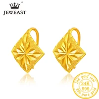 24k pure gold earring real au 999 solid gold earrings nice good hollow ball tassel upscale trendy fine jewelry hot sell new 2020