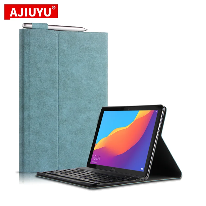 Чехол для Huawei MatePad 10 4 дюйма защитный чехол из искусственной кожи с клавиатурой и