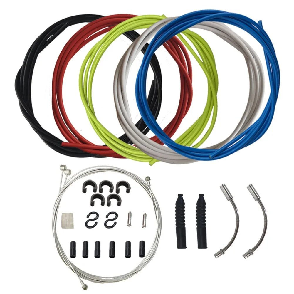 

Front & Rear Inner Outer Brake Cable Kit Bike General-purpose Brake Kits For MTB Mountain Road Bike Bicycle Accessories