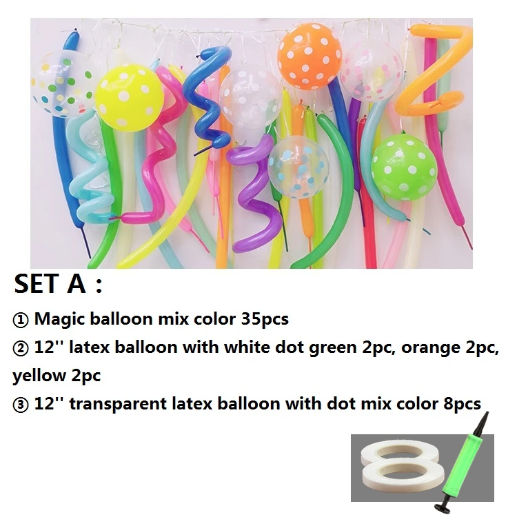 

Набор воздушных шаров для праздника Euniqueen