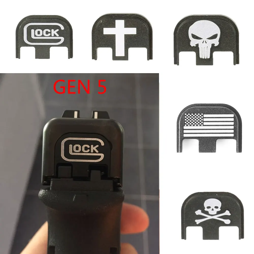 Задняя накладка Glock для Gen5 17 19 20 21 22 23 24 25 26 40 41|Аксессуары охотничьих ружей| |