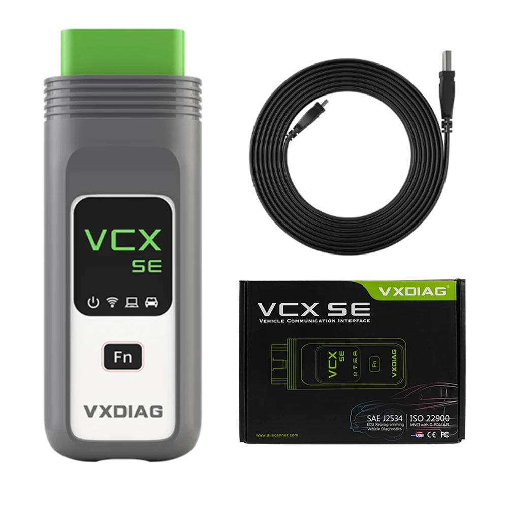 Диагностический сканер VXDIAG VCX SE OBD2 инструмент для автомобиля BMW ICOM Benz DoIp tpms ECU JLR| |