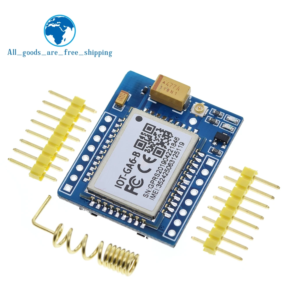 TZT Mini A6 GA6 GPRS комплект GSM беспроводной модуль расширения антенна протестирована по