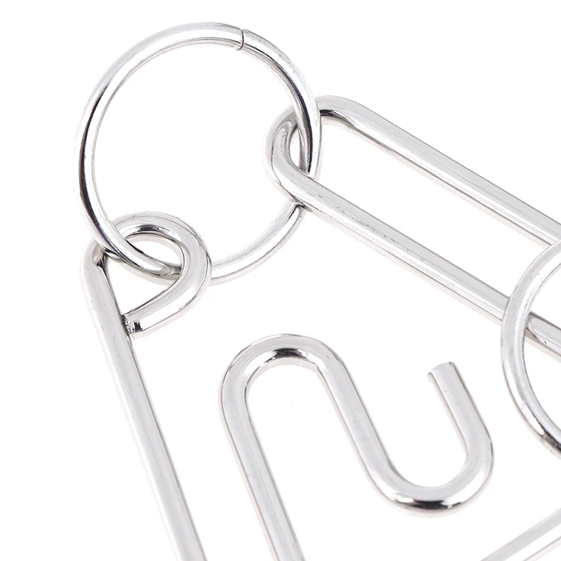 Классические сложные Металлические Проволоки головоломки игра головоломка для