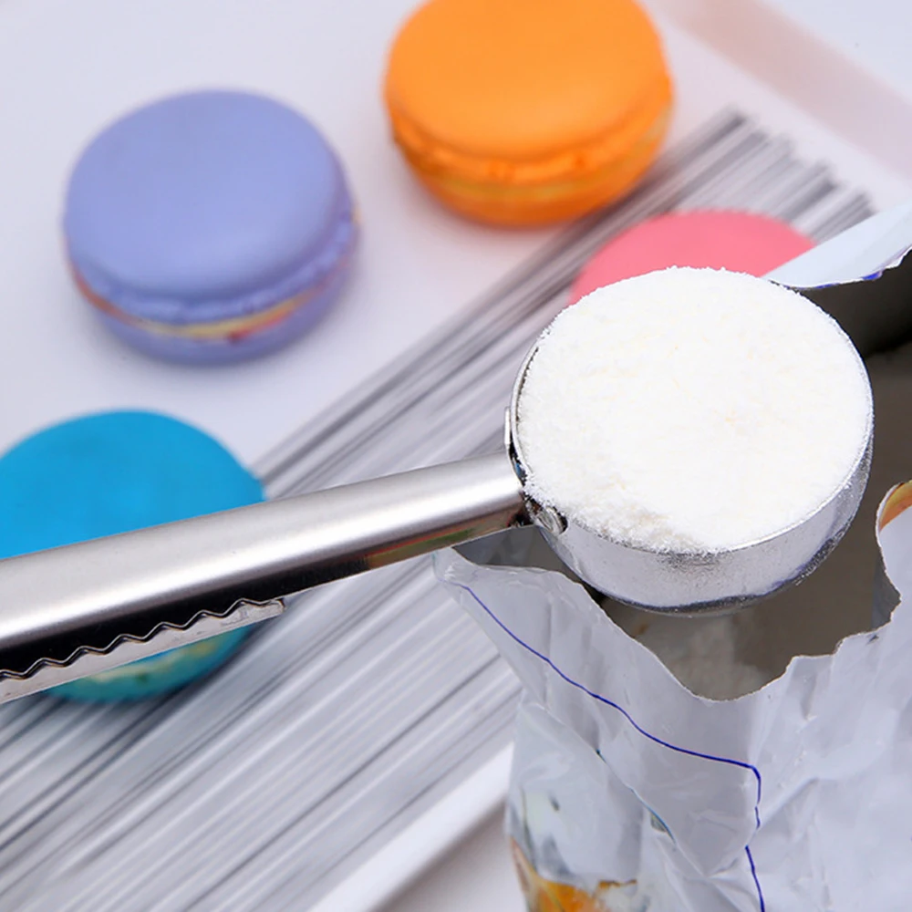 1 шт. Нержавеющая Сталь Многофункциональная пищевая герметичная кофейная мерная