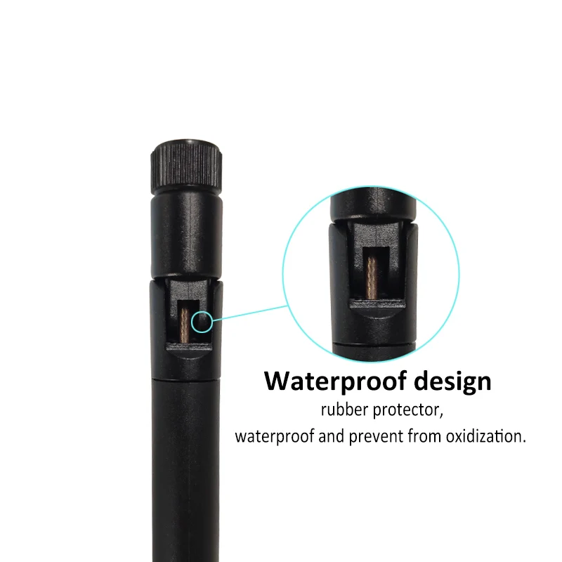 GRANDWISDOM 10pcs 433mhz antenna 5dbi sma female lora antene pbx iot module lorawan signal receiver antena high gain