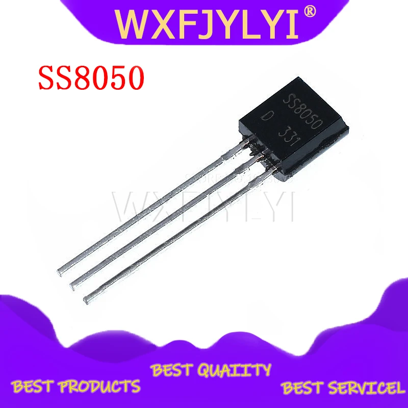 100 шт SS8050 TO-92 8050 TO92 Новый триодный транзистор