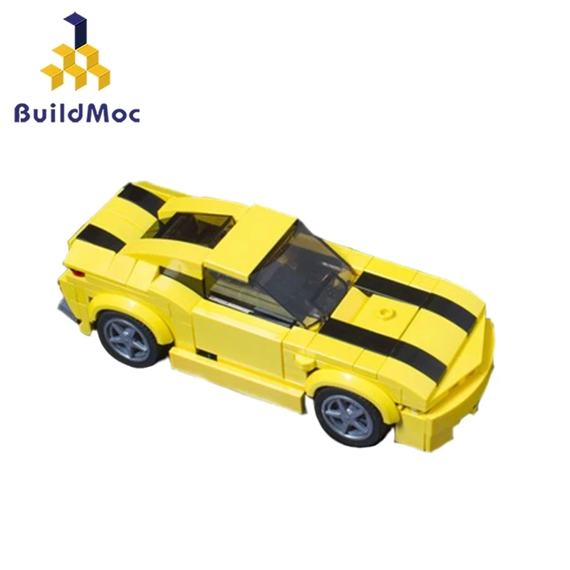 

Buildmoc Morph Sport Bumblebee Building Blocks Fit Technic Racer Vehicles Supercar Bricks Kids Boys Toys Gifts 8 Orders