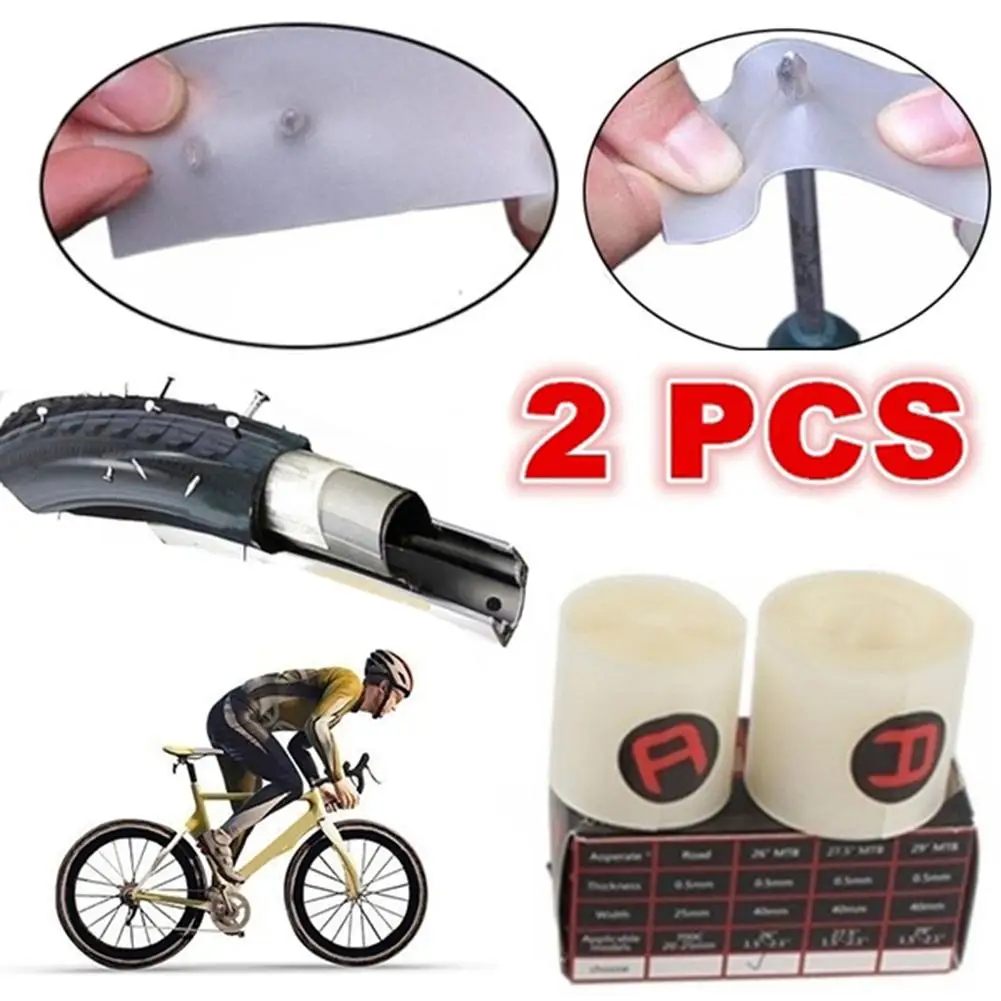 

2Pcs Bicycle Bike Tire Liner Puncture Proof Belt Pad Inner Tube Tyre Protection For 700C MTB Road Bike Accessories