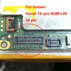 2 шт.лот FPC коннектор для Huawei honor 7A pro AUM-L29 на материнской плате 34pin