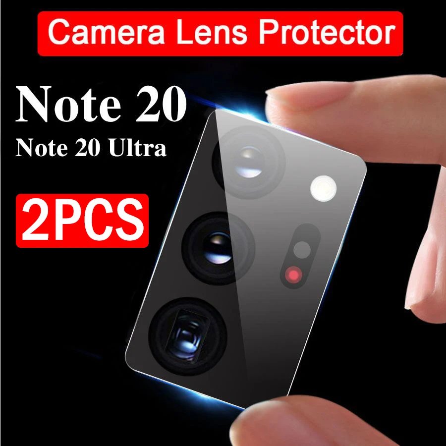 

2Pcs Camera Lens Tempered Glass for Samsung Galaxy Note20 S20 Ultra Note 20 Plus Note 10 Pro Lite Screen Protector Film