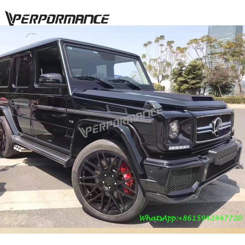 W463 Углеродные детали для G calss Углеродные Передние Губы для G63 G65 M-style передний спойлер splittercarbon материал 1990