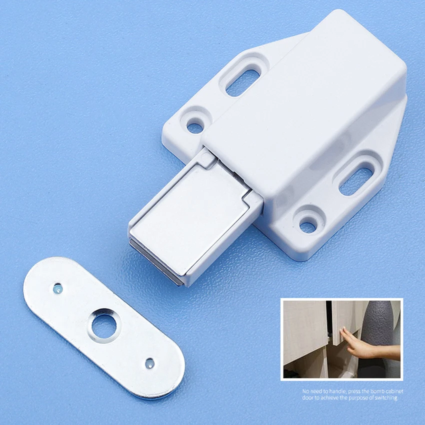 Выдвижной ящик для шкафа с нажимом приспособления домашнего пользования |