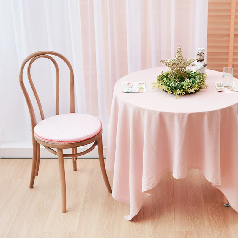 Утолщаются Круглый подушки протектор хлопок тканевый барный стул