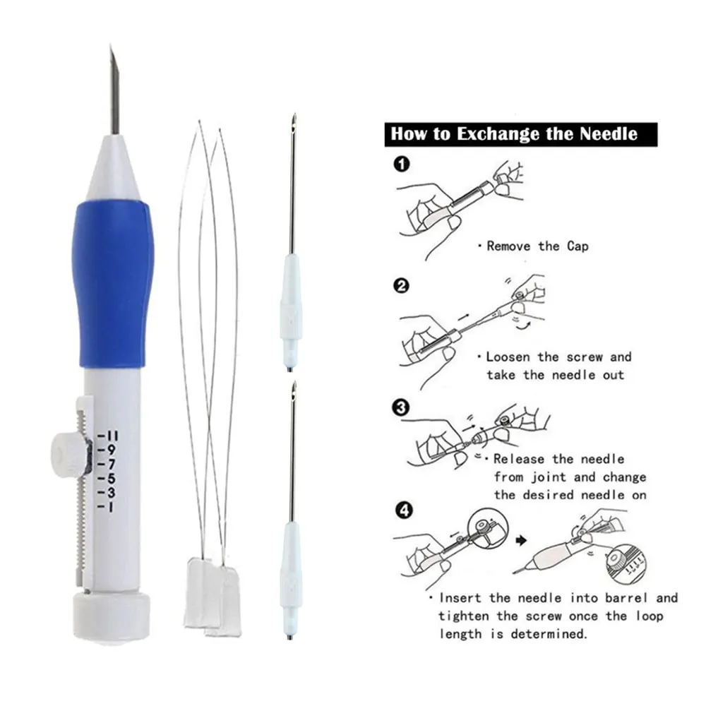 50 Цвета мотки ручка для вышивки набор игл нить шить Вязание комплект DIY Швейные
