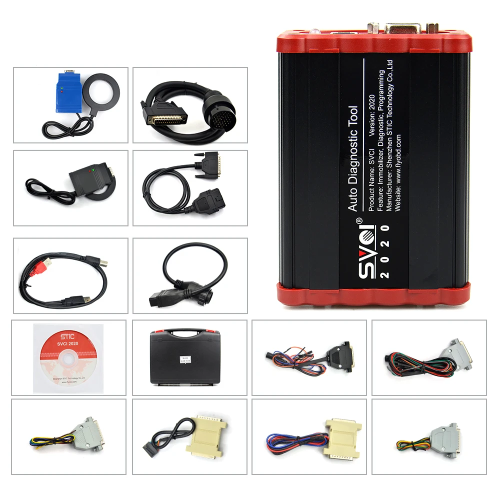 SVCI2020 SVDI FVDI OBD2 ключевой программист все функции VVDI2 SVCI V2015 FVDI J2534 без ограничений Fvdi
