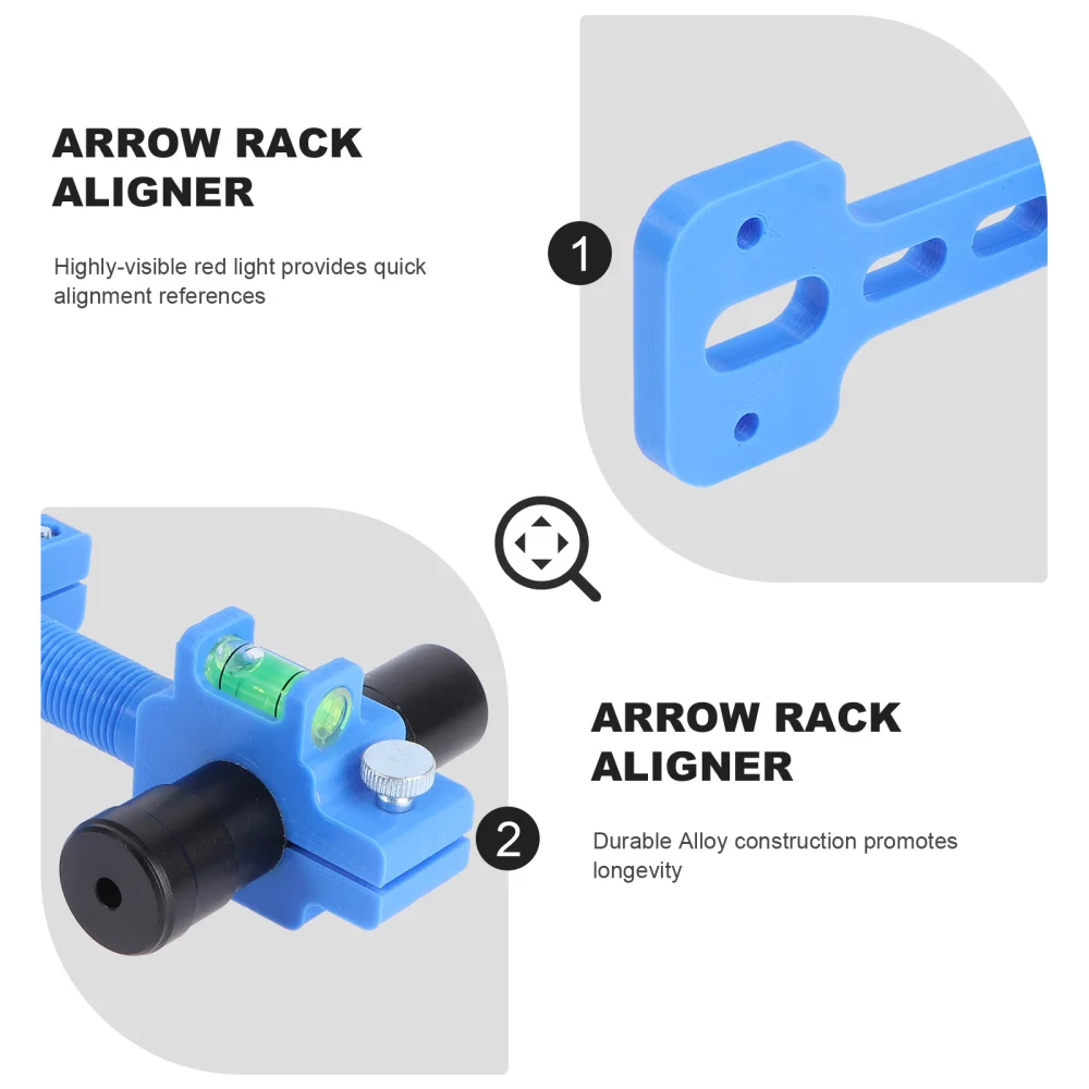 

Aluminum Alloy Compound Bow Red Dot Bore Sight Arrow Rest Aligner Aligner Tool