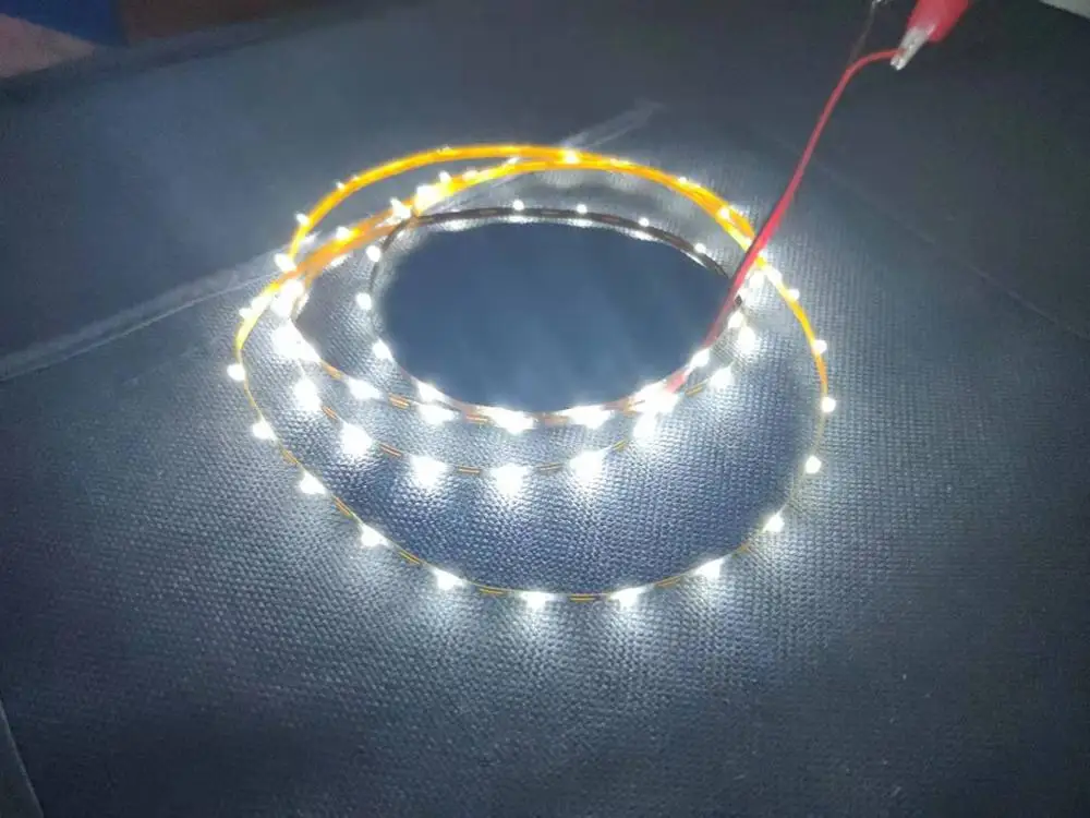 Светодиодная ленсветильник 5 В/12 В постоянного тока 2 мм 9 цветов не