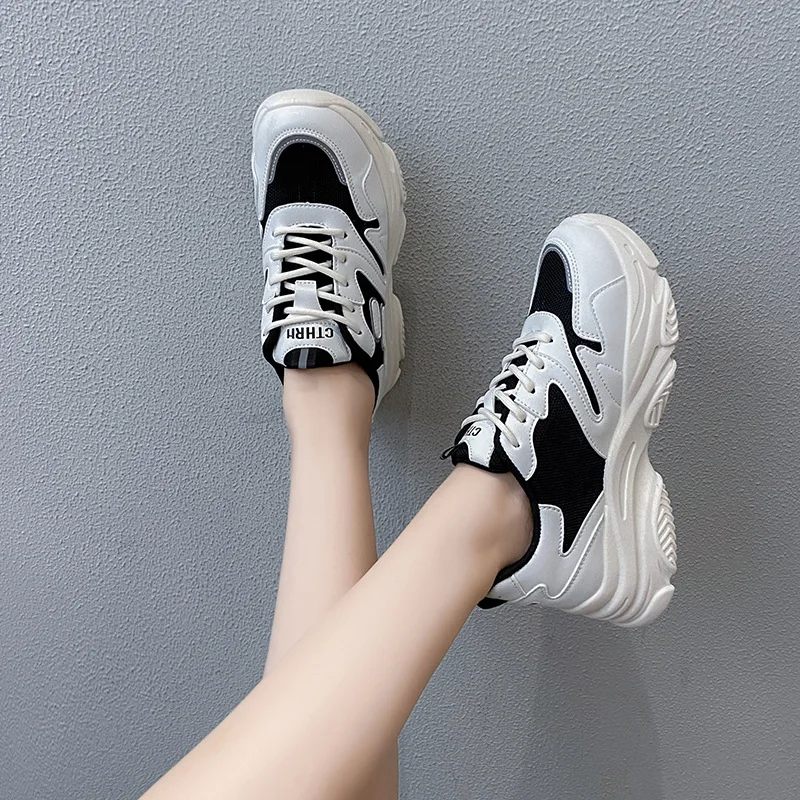 Ins torre shoes han edition of new fund of 2021 autumn sneakers XueShengChao heighten FK9003 leisure shoes