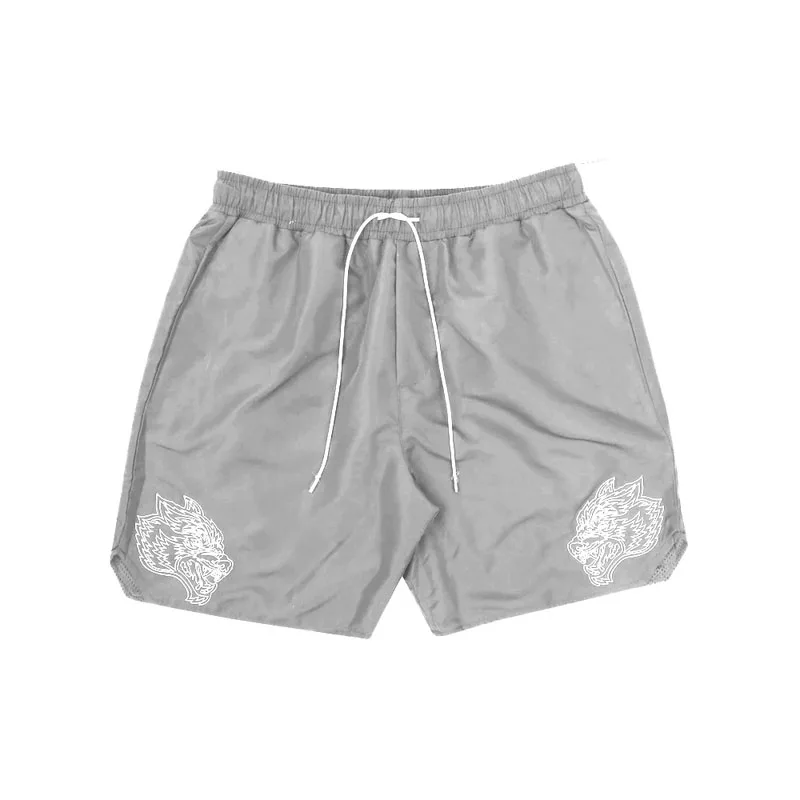 

NEW2021 sports shorts men's loose elastic breathable quick-drying casual running training fitness five-point pants tide