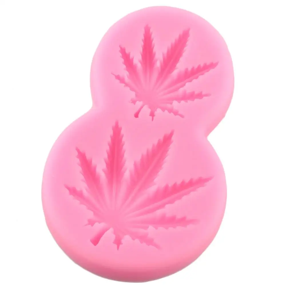 Кленовый лист силиконовая форма осенние листья кекс Топпер помадка для