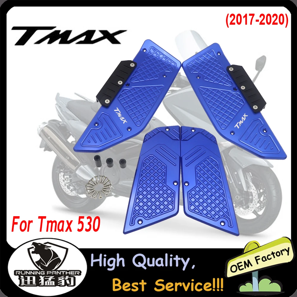 

Для Yamaha T max tmax 530 tmax530 2017 2018-2020 мотоциклетные передние и задние ступни для ног педали Аксессуары для ног CNC