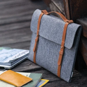 slim handbag laptop bag 14 15 6 inches for macbook air 13 2020 2021 pro 15 16 case huawei xiaomi lenovo laptop sleeve wool felt free global shipping
